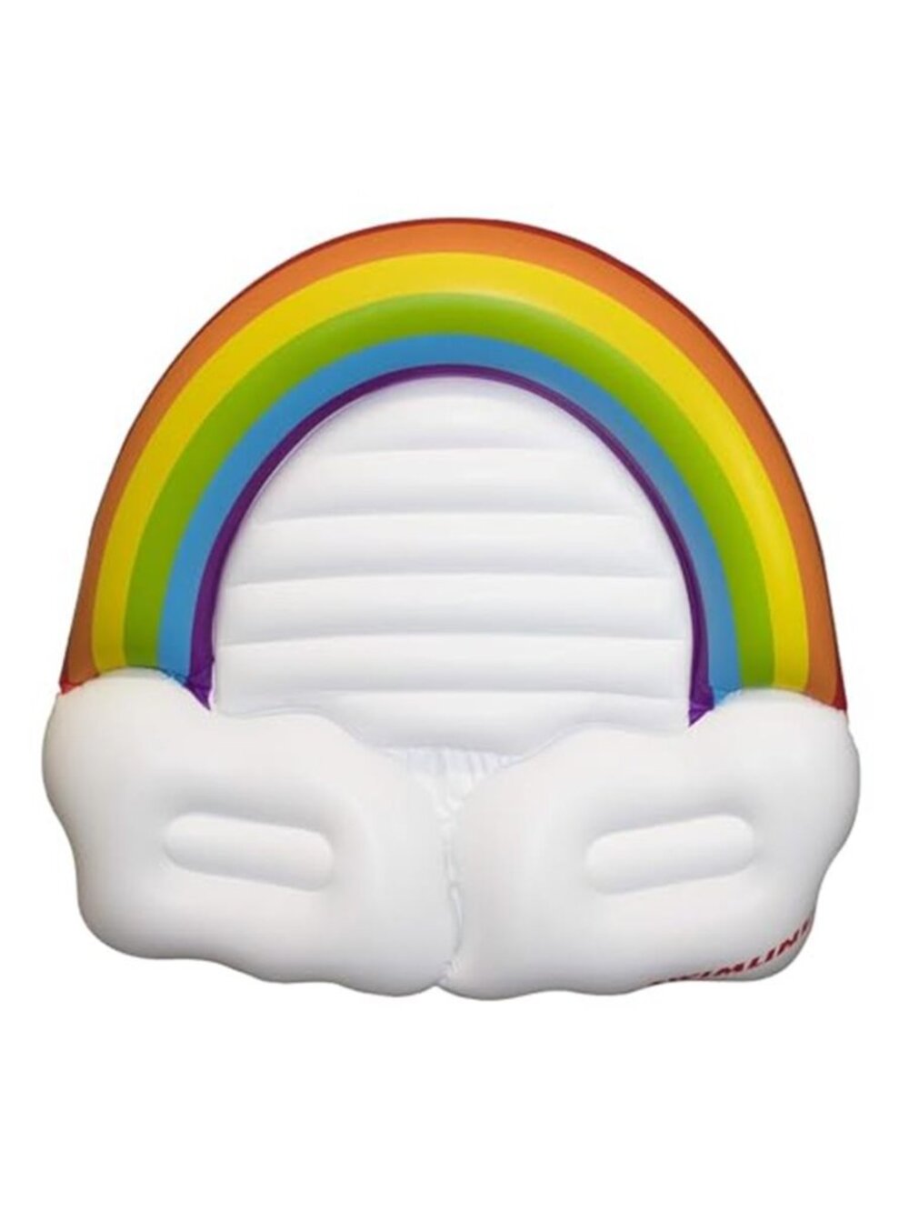 Rainbow Inflatable Pool Float Large Island Raft Lounger Mattress Summer 68 Inch